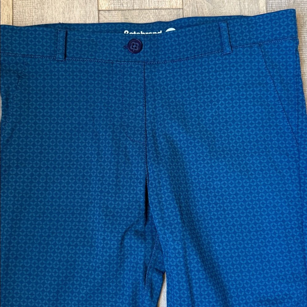 Betabrand Strait Geometric Print Work / Yoga Pants - Picture 3 of 7